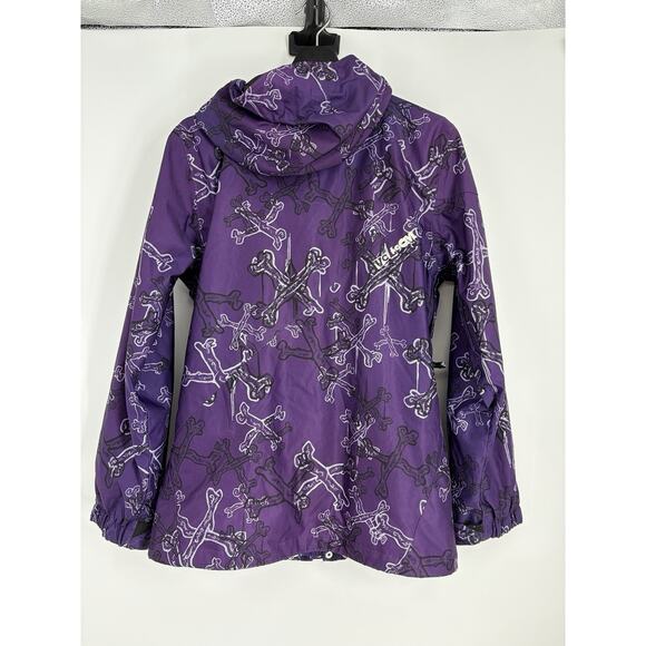 Y2K Volcom AOP Nimbus Ski Jacket Women’s Size Small Outdoor Casual - Picture 13 of 14